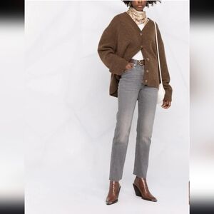 Sandro Washed Slim Fit Jeans, Grey, US Size 0/2 Italian Size 34 EXCELLENT!!